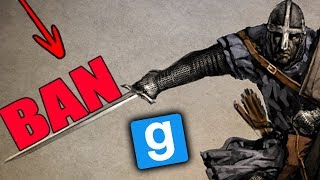 LA FAMEUSE ÉPÉE QUI CRÉE DES BAN   GMOD MÉDIÉVAL RP [upl. by Aivekahs]