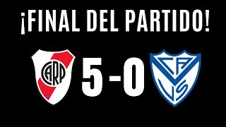 🔴 RIVER VENCIÓ A VELÉZ POR 5 A 0 [upl. by Aika230]