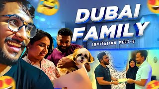 துபாய் Family ku Invitation  Part 2  Friends  Dubai Family Marriage Invitation Funny Vibes [upl. by Minardi]