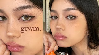 Sunkissed Everyday Makeup 🍯 grwm [upl. by Salomon]