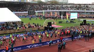 TCS Amsterdam Marathon 2018 start [upl. by Acenahs956]