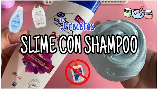 Cómo Hacer SLIME con SHAMPOO 🧴✨ ¡Probamos 5 Recetas [upl. by Regdirb169]