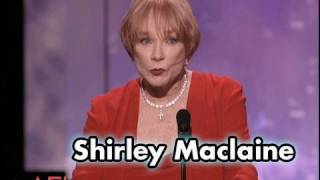 Shirley Maclaine Calls Meryl Streep quotOtherWordlyquot [upl. by Enneira]