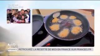 RECETTE  Beignets de pommes de terre savoyards Lou Rapins et côtelettes dagneau [upl. by Yrailih]