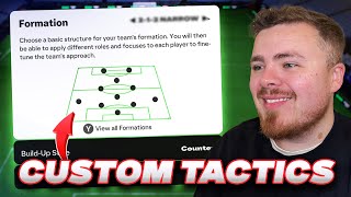 This Formation CAUSES CHAOS 😍 EA FC 25 Meta Custom Tactics [upl. by Dre]