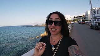 Hersonissos Crete Hersonissos Greece Walking Tour Hersonissos 2024 Kreta [upl. by Amberly]