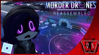 Murder Drones On Roblox  Murder Drones Reassembled [upl. by Nodearb102]