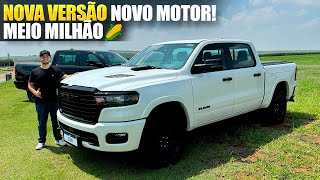 NOVA RAM 1500 LARAMIE O FIM DO 57 V8 O INÍCIO DO 30 6CIL BITURBO [upl. by Moor153]