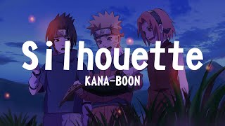 KANABOON  Silhouette Lyrics [upl. by Viridis]