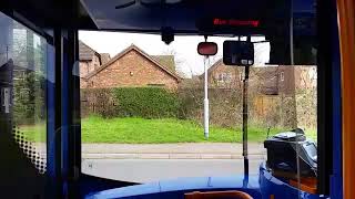 Stagecoach Cambridge Scania N230UD ADL Enviro 400 The Busway [upl. by Pippy]