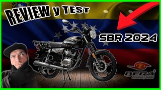 REVIEW y TEST de manejo BERA SBR 2024  MOTO 150CC  PRIMERAS impresiones [upl. by Ablem]