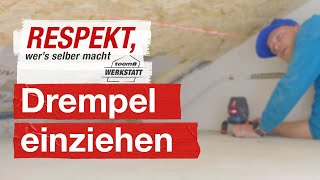 Drempel richtig einziehen  toom Werkstatt [upl. by Ybok990]