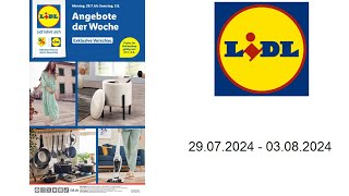 Lidl Prospekt DE  vom 2907 bis 3082024 [upl. by Araes]