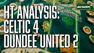 CELTIC v Dundee United  LIVE HalfTime Analysis  ACSOM A Celtic State of Mind x Celtic Down Under [upl. by Naujek]