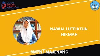 CEF24 SPEECH CONTEST NAWAL LUTFIATUN NIKMAH SMP NEGERI 1 MAJENANG [upl. by Ennasor]