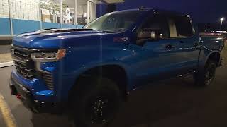 2024 Silverado Trail Boss 2LT Duramax 4x4 walk through video [upl. by Annoid688]