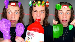 1 HOUR LukeDidThat Spicy Challenge Compilation  Lukedidthat Shorts Videos 2024 [upl. by Patten578]