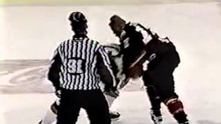 Bill Guerin vs Jarome Iginla Oct 24 2002 [upl. by Aihsirt378]