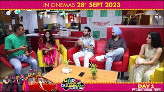 Promotional Tour Chandigarh  Gaddi Jaandi Ae Chhalanga Maardi  Ammy Virk  Binnu Dhillon [upl. by Boardman]