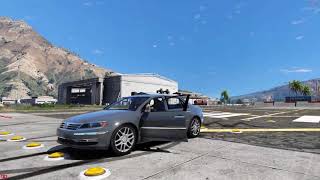 GTA V  Volkswagen Phaeton W12 2013 Walkaround HD MVGA VisualV NVR [upl. by Chadabe813]