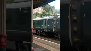 Coming from Penzance going to Cardiff Central class802 with the pride rainbows stripes on the train [upl. by Esoranna]