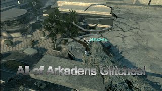 MW3 Arkaden All Glitches Spots Out of maps amp More [upl. by Enamrahc4]