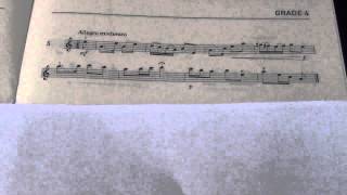 Violin Grade 4 Sight Reading No 5 Allegro moderato [upl. by Donia]