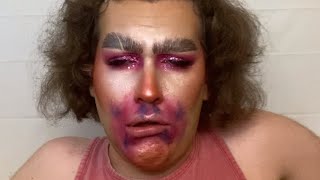 quotToddler that ate blueberry cobblerquot makeup tutorial [upl. by Thorndike503]