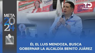 Luis Mendoza diputado del PAN en busca por la candidatura de alcaldía Benito Juárez [upl. by Flavia]