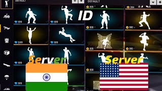 FREE FIRE CHANGE SERVER🇮🇳 ll 🥵 GO SOUTH AMERICA SERVER🇬🇧 ll And Middle North And Africa Server🇭🇲🥵 [upl. by Eniahs]