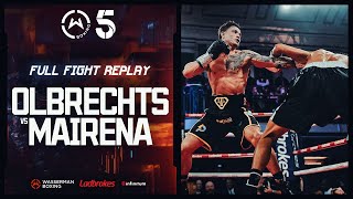 FULL FIGHT Brandan Olbrechts vs Brayan Mairena  Wasserman Boxing [upl. by Ritchie]