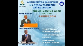 BIBARE SDA CHURCHIGA KUBA INSHUTI NABANA BAWEII AMAHUGURWA YA MU NTARA YA BIBARE MIFEM P I [upl. by Mcdonald652]