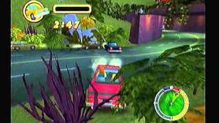 Lets Play The Simpsons Hit and Run PS2 Part 22 [upl. by Nueormahc435]