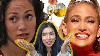 JLO Y EL ACEITE DE OLIVA 👉🏻🤯 BOTOX  WTF [upl. by Tolland]