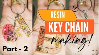 How To Make Resin Keychain Easy Keychain Making RB Creations [upl. by Zackariah]