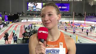 How does Femke Bol break a world record so comfortably [upl. by Jobie162]