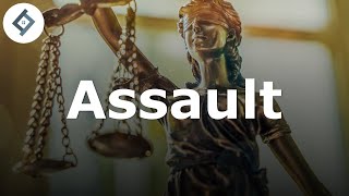 Assault  Criminal Law [upl. by Anjali]