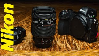 Nikon 3570mm f28 AFD Nikkor Lens Review on a Nikon Z6 [upl. by Krissie679]