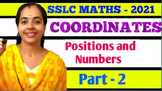 POSITION AND NUMBERS  COORDINATES  PART 2  SSLC MATHS CHAPTER 6  MATHS CLASS 10 IN MALAYALAM [upl. by Earazed]