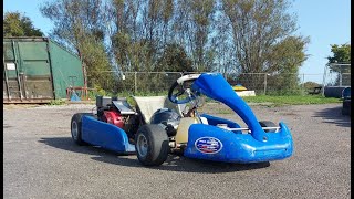 Twin GX160 GoKartProKart at Kart World Extreme  Skegness [upl. by Nurat]