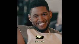 Usher Through The Years usher ushersuperbowl usherchallenge ushertypebeat usherraymond rnb [upl. by Allenad]