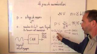 TS 2012  20 numérisation de linformation II4 pas de quantification ou numérisation [upl. by Lengel]