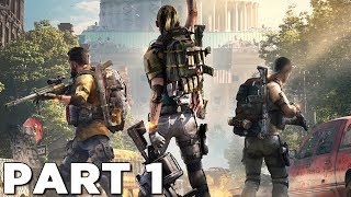 THE DIVISION 2 Walkthrough Gameplay Part 1  INTRO PS4 Pro [upl. by Chesney]