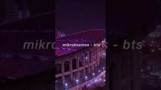 quotmikrokosmosquot  bts but theyre doing soundcheck at the stadium right by your hotel balcony [upl. by Chadd]