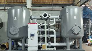 ZEROMICRO GAS CONSUMPTION TYPECOMPRESSION HEATED ADSORPTION AIR DRYER [upl. by Melany]