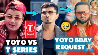 TSERIES VS VIGDIYAN HEERAN YO YO HONEY SINGH 😭 LIL GOLU REACT ‼️ YOYO BIRTHDAY 🎂 [upl. by Dressler286]