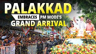 LIVE PM Modis roadshow in Palakkad Kerala  Lok Sabha Election 2024 [upl. by Vite]