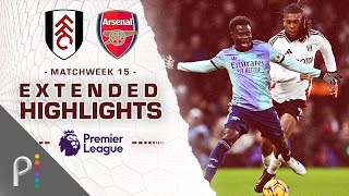 Fulham v Arsenal  PREMIER LEAGUE HIGHLIGHTS  1282024  NBC Sports [upl. by Gnirol]