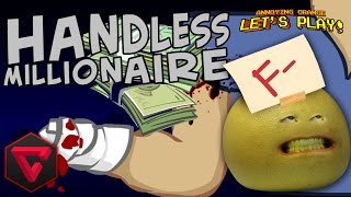 Grapefruit FAILS at Handless Millionaire Annoying Orange Gaming [upl. by Keraj395]