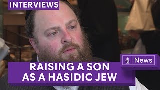 Menashe Lustig Film star on raising his son as a Hasidic Jew [upl. by Ajam]